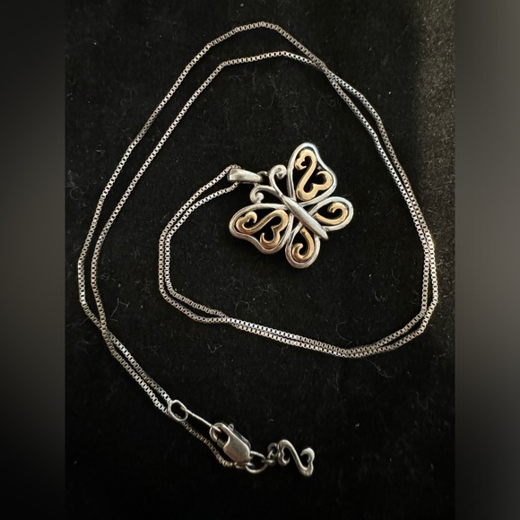 Butterfly Open Hearts Collection Necklace - Picture 2 of 2